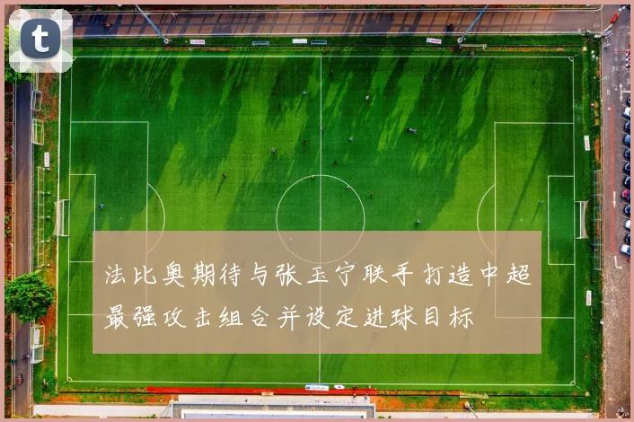 法比奥期待与张玉宁联手打造中超最强攻击组合并设定进球目标